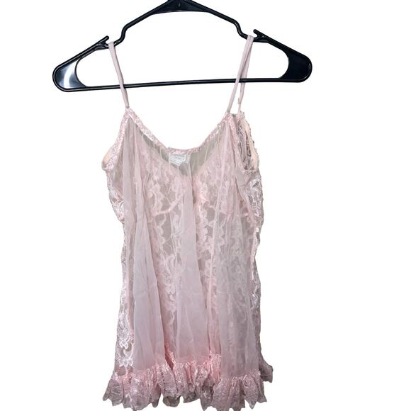 Secret Treasures Lingerie Pink Lace - Picture 2 of 8